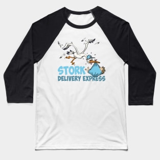 The stork express - Baby boy edition Baseball T-Shirt